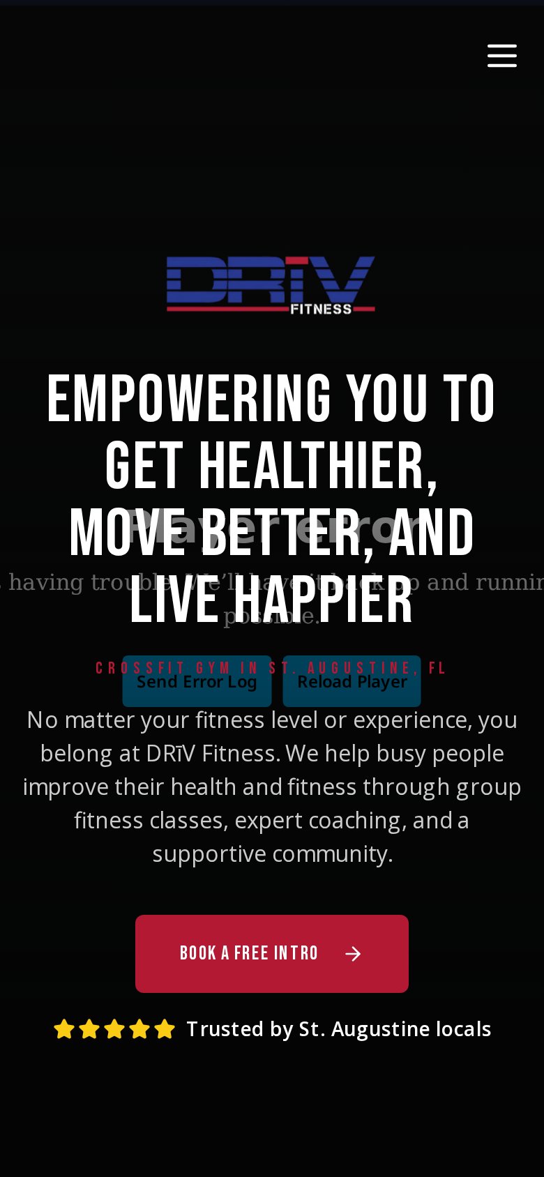 Driv Fitness — mobile screenshot